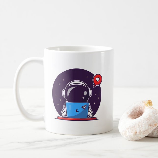 Glück in einer Tasse (Mit Donut)