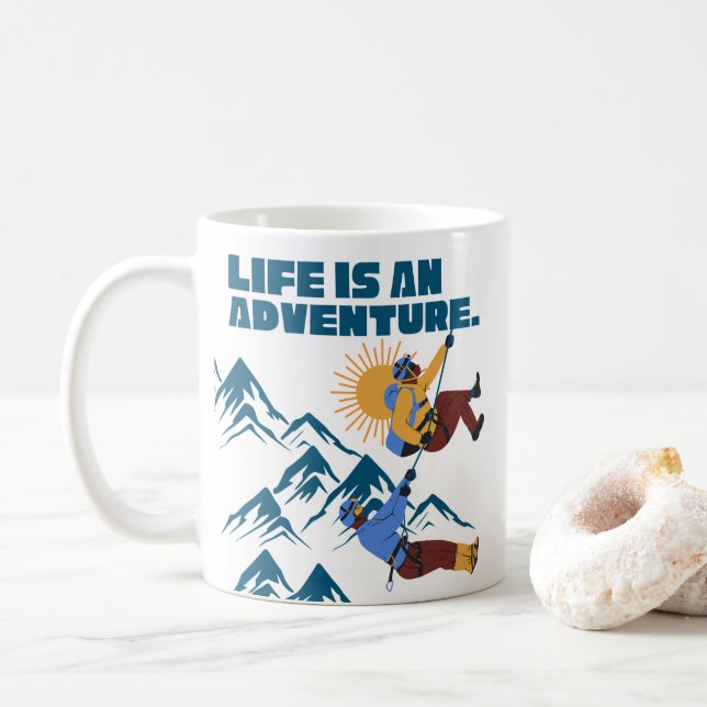 Glück in einer Tasse (Mit Donut)