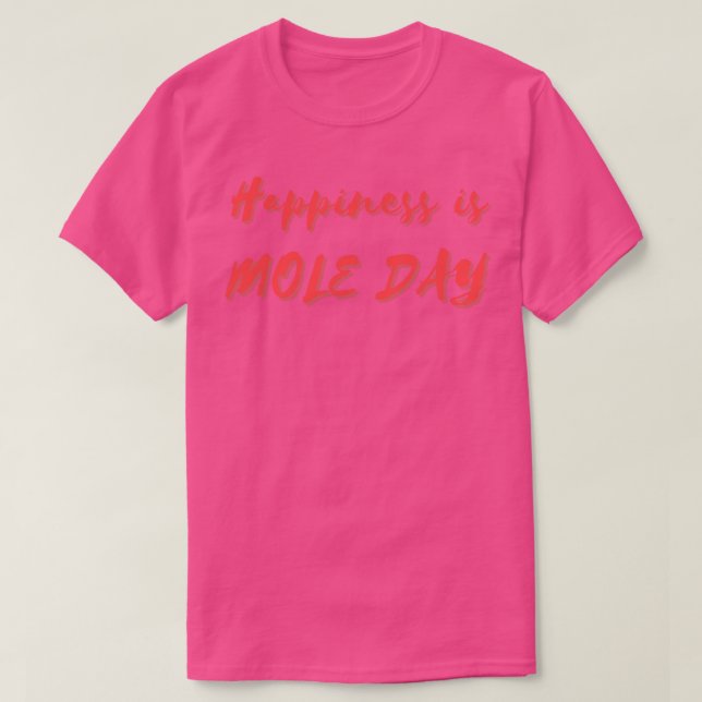 Glück ist der 1. T-Shirt (Design vorne)