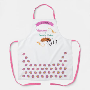 Glück ist die frisch gebackene Challah-Schürze Schürze