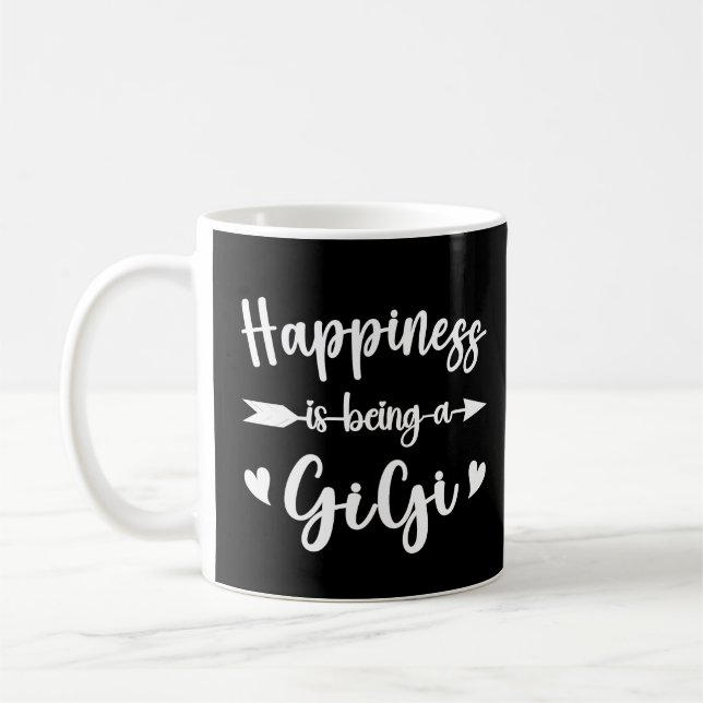 Glück ist ein glänzender Muttertag für Frauen Kaffeetasse (Links)