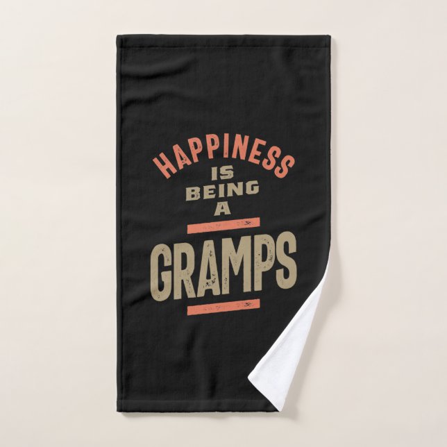 Glück ist ein Grampel. | Großvater Handtuch (Handtuch)