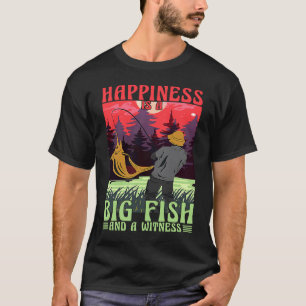 Glück ist ein großer Fisch und ein Zeuge T-Shirt