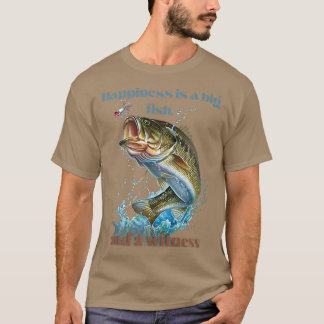 Glück ist ein großer Fisch und ein ZeugeFischerei3 T-Shirt