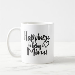 Glück ist ein Herz Mimi Tasse
