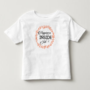 Glück ist ein innerer Arbeitskampf Kleinkind T-shirt
