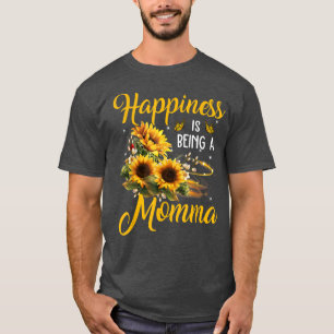 Glück ist ein Momma Sunflower Lovers Grand T-Shirt