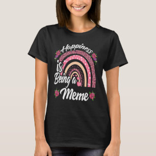 Glück ist ein Niedlicher Regenbogen für Mütter T-Shirt