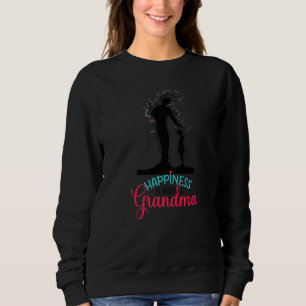Glück ist ein Oma-Granny-Gras für die Kindheit Sweatshirt