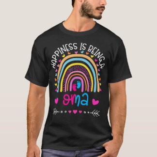 Glück ist ein oma Rainbow Mutter Tag 2022 T-Shirt
