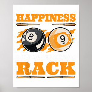 Glück ist ein perfektes Rack — Poster