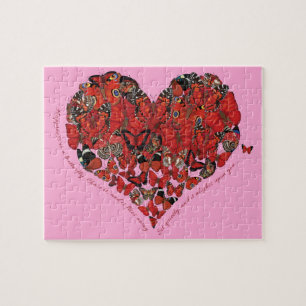 Glück ist ein Schmetterling Puzzle