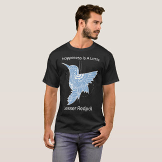 Glück Ist Ein Wenig Erlenzeisig-Vogelbeobachter T-Shirt