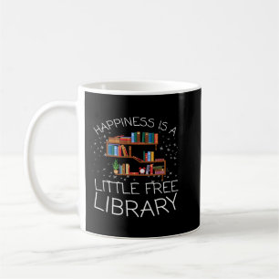 Glück ist ein wenig kostenlos Bibliothek Bookworm  Kaffeetasse