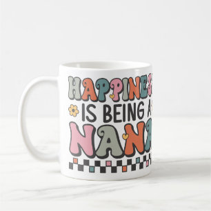 Glück ist eine Nana-Kaffee-Tasse Kaffeetasse