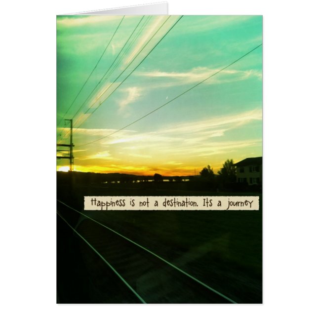 Glück ist eine Reise (Vorne)