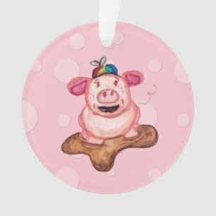 Glück ist eine Schlammkugel Ornament