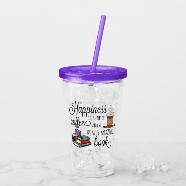 Glück ist eine Tasse Kaffee und ein Phantastisches (Rückseite Ice)