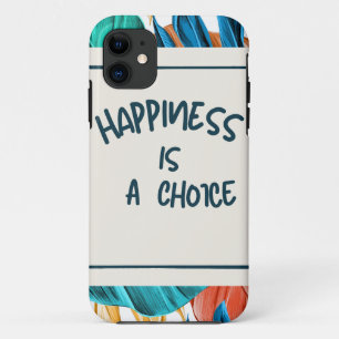 Glück ist eine Wahl! Bestes Geschenk Case-Mate iPhone Hülle