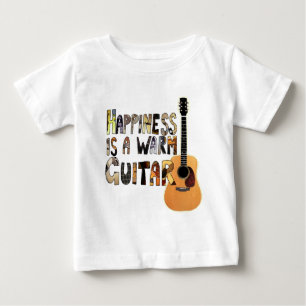 Glück ist eine warme Gitarre Baby T-shirt