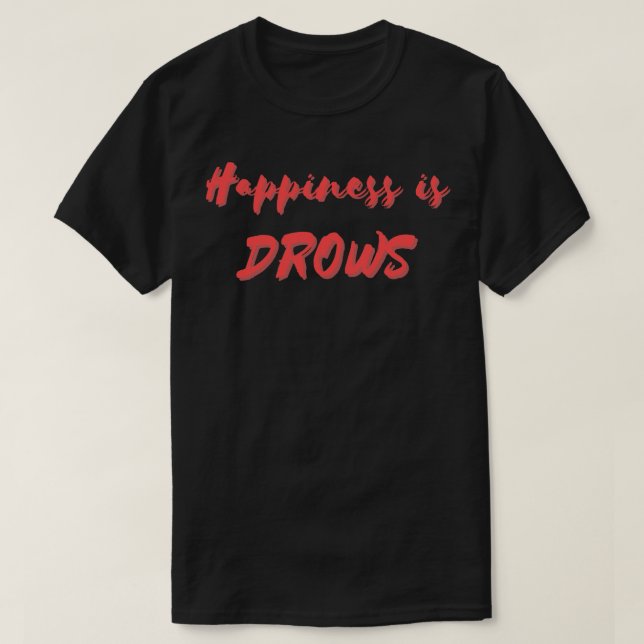 Glück ist Ertrinken T-Shirt (Design vorne)