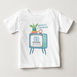 Glück ist FRIENDS™ zu schauen Baby T-shirt