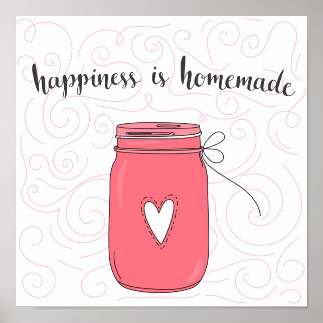 Glück ist hausgemacht poster (Vorne)