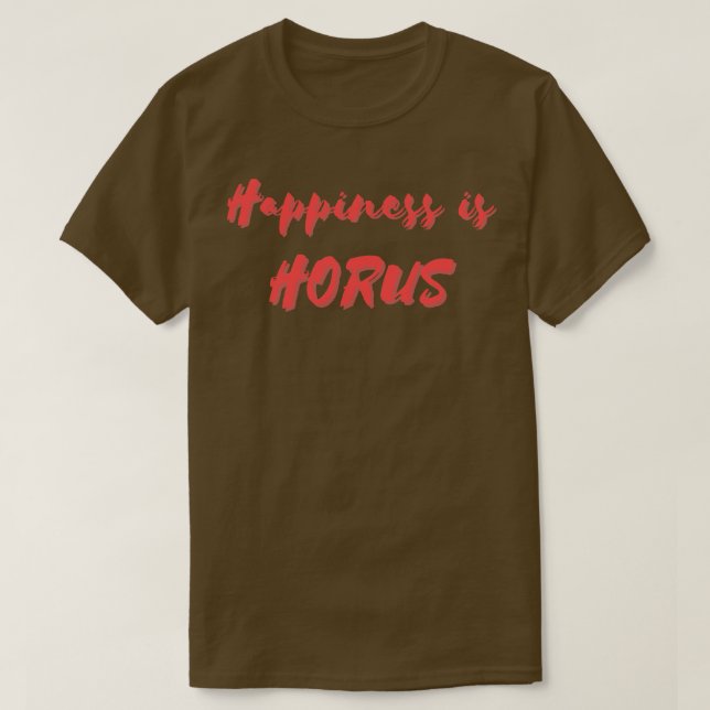 Glück ist Horus T-Shirt (Design vorne)