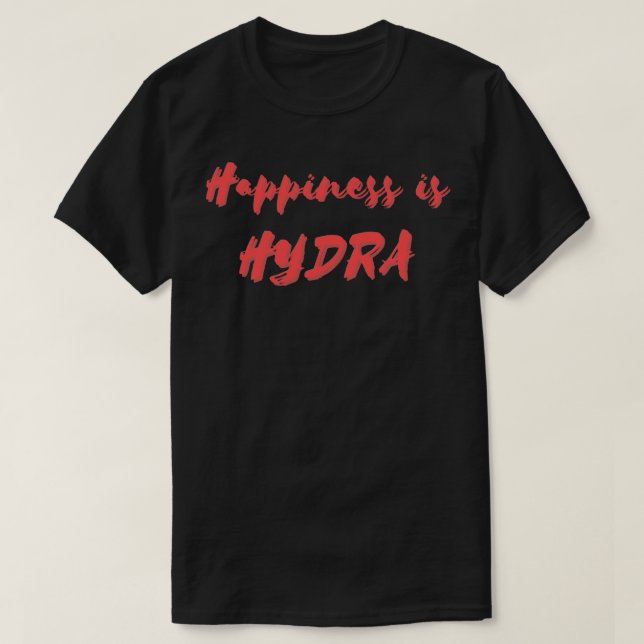 Glück ist Hydra T-Shirt (Design vorne)