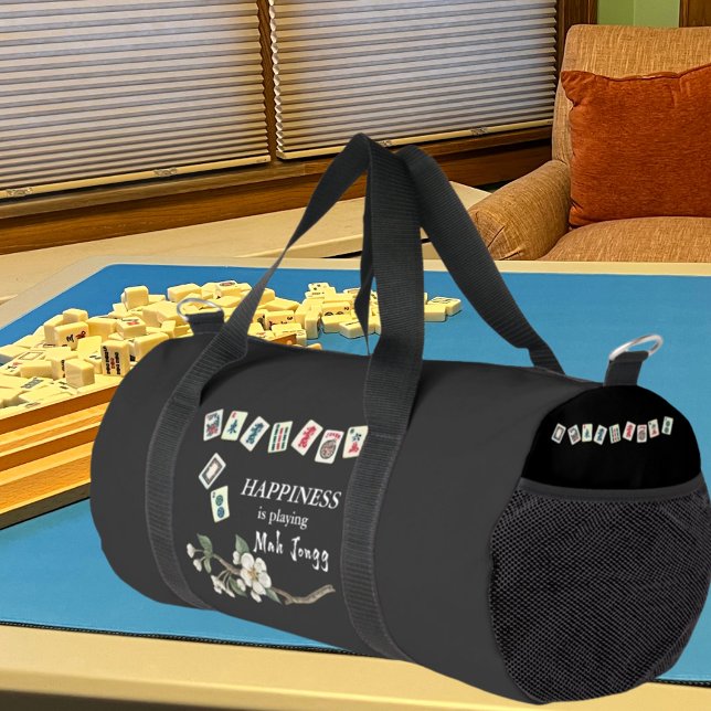 Glück ist Mah Jongg spielen mit der Girls Sm. Duffle Bag (Von Creator hochgeladen)
