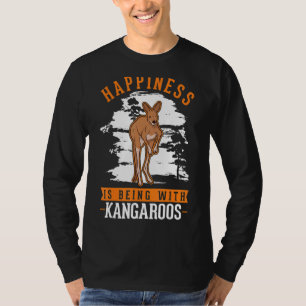 Glück ist mit Kangaroos T-Shirt