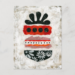 Glück ist Postkarte - Abstrakte Kunst