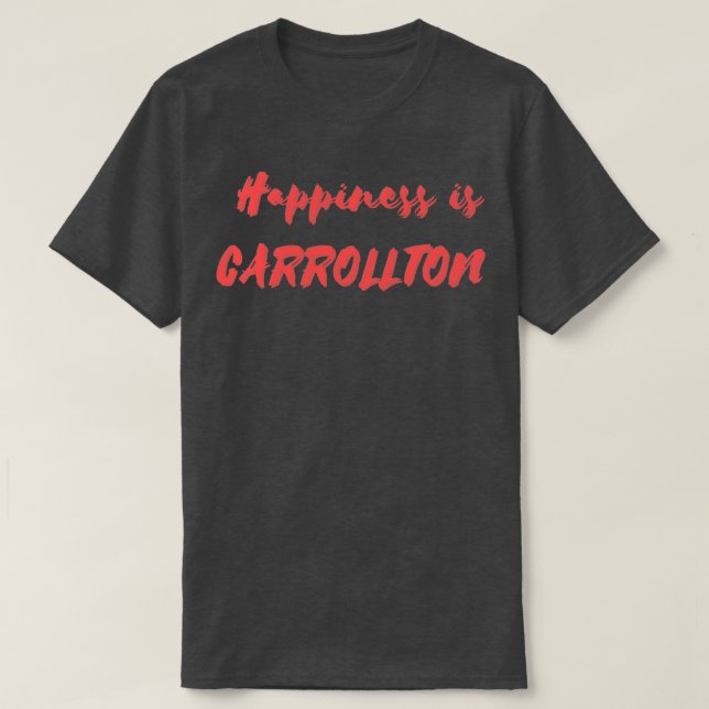 Glück ist Rollton T-Shirt (Design vorne)
