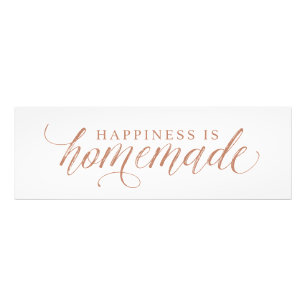 Glück ist selbstgebrannter Ausdruck Fotodruck