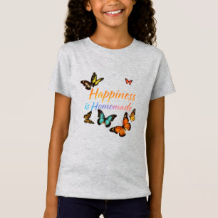 Glück ist Selbstgemacht - Feines Jersey-T-Shirt T-Shirt