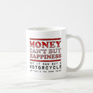 Glück Kaufen Motorrad Lustiger Becher Tasse
