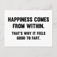 Glück kommt von innen