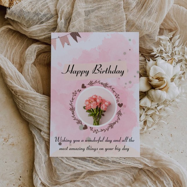 Glück, Liebe und Erfolg wünschen Einladung (Wishing you happiness, love, and success, invitation)