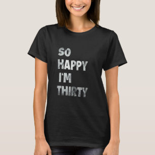 Glück Naughty Witz Sarkastisch Sarkasmus So Glückl T-Shirt
