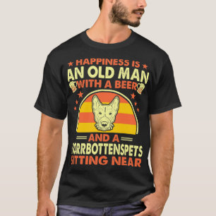 Glück Old Man Beer Norrbottenspets nahe Geschenk T-Shirt