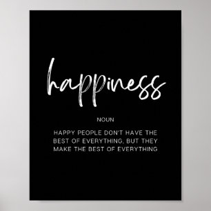 Glück Poster