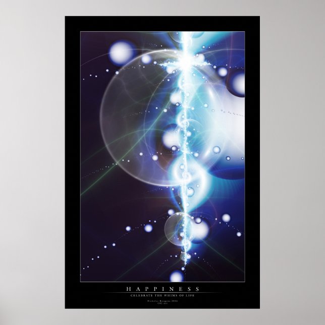 Glück Poster (Vorne)