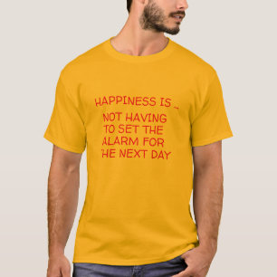 Glück Ruhestand lustig Rentner T-Shirt Design