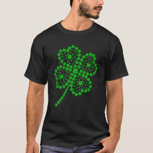 Glück Vierblättriges Kleeblatt St Patrick Day Matc T-Shirt