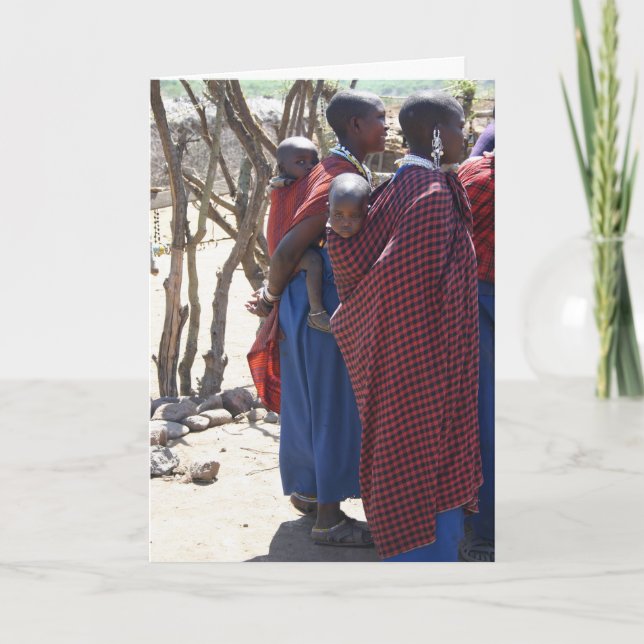 Glück zu den Müttern überall Karte (Vorderseite)