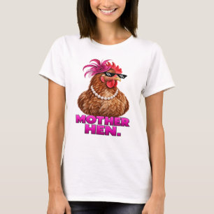 Glucke - Hennen-Design - Mutter der Braut T-Shirt