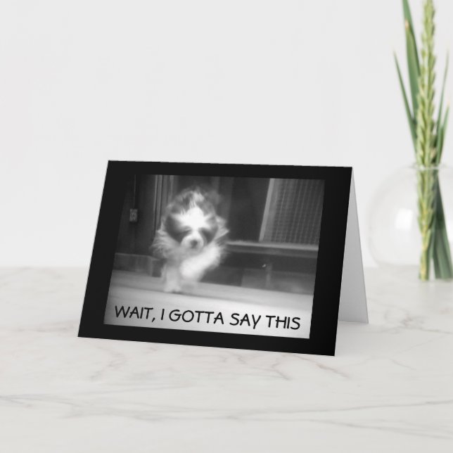 GLÜCKLICH **13. GEBURTSTAG** SAGT COOLEN SCHAFT KARTE (Vorderseite)