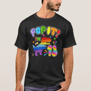 Glücklich 13. Pop Es Geburtstag Boy Dinosaurier T T-Shirt