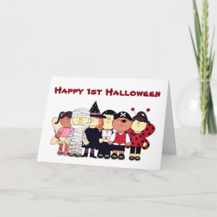 *****GLÜCKLICH 1. HALLOWEEN***** BOO FÜR SIE!!!!!! KARTE