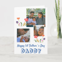 Glücklich 1. Vatertag Papa Blume 3 Foto